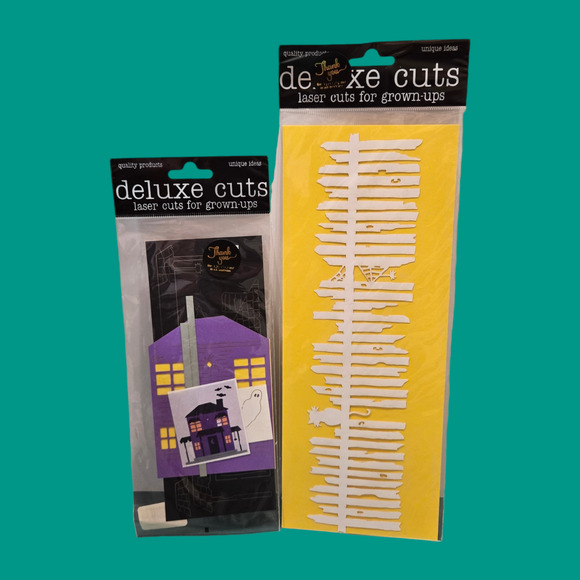 Haunted Halloween Mix Vintage Lot Scrapbooking Creepy Stickers Cuts Trick/Treat - Picture 5 of 15